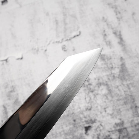 Nakagawa Ginsan K-tip Yanagiba 330 mm Mirror-polished Ebony