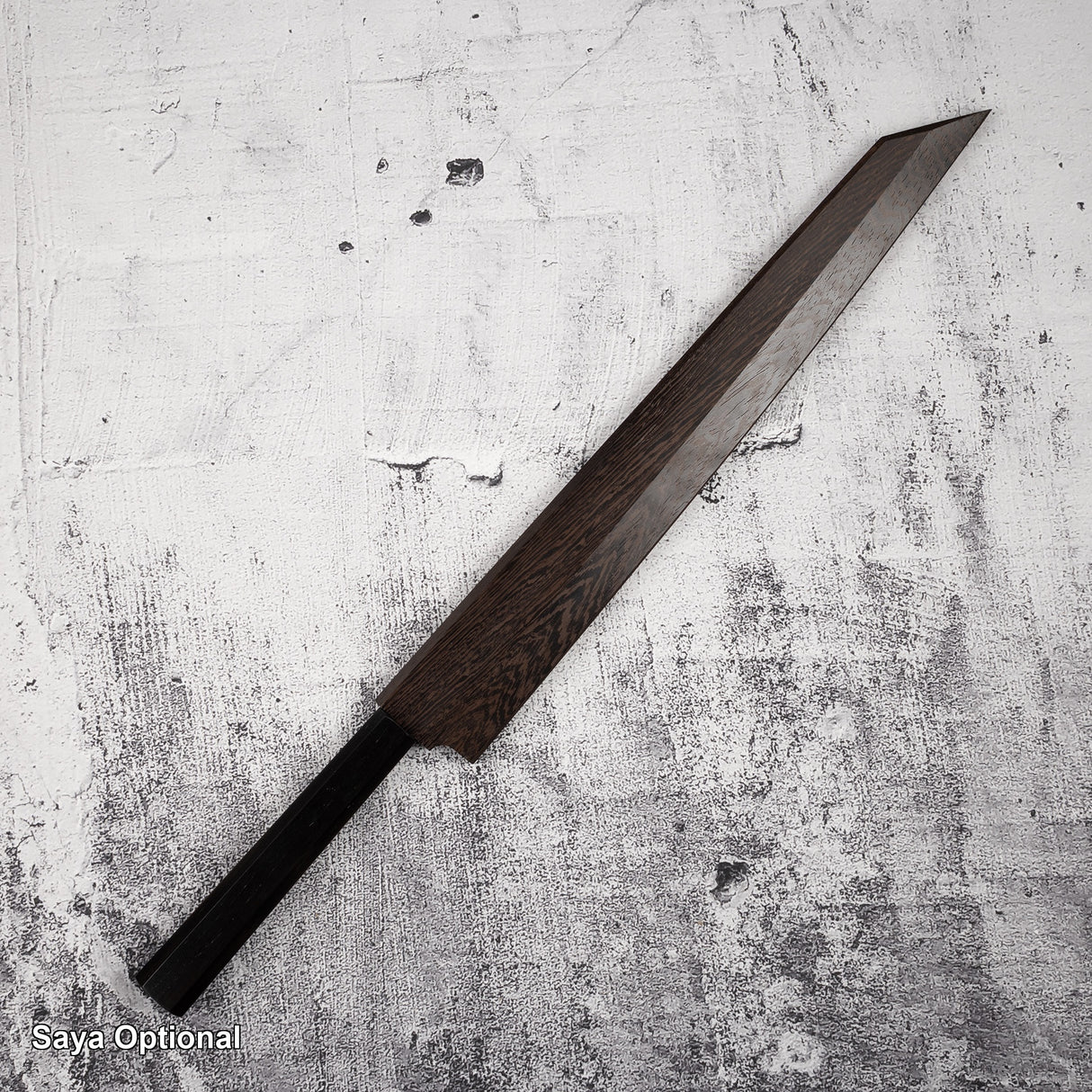 Nakagawa Ginsan K-tip Yanagiba 330 mm Mirror-polished Ebony