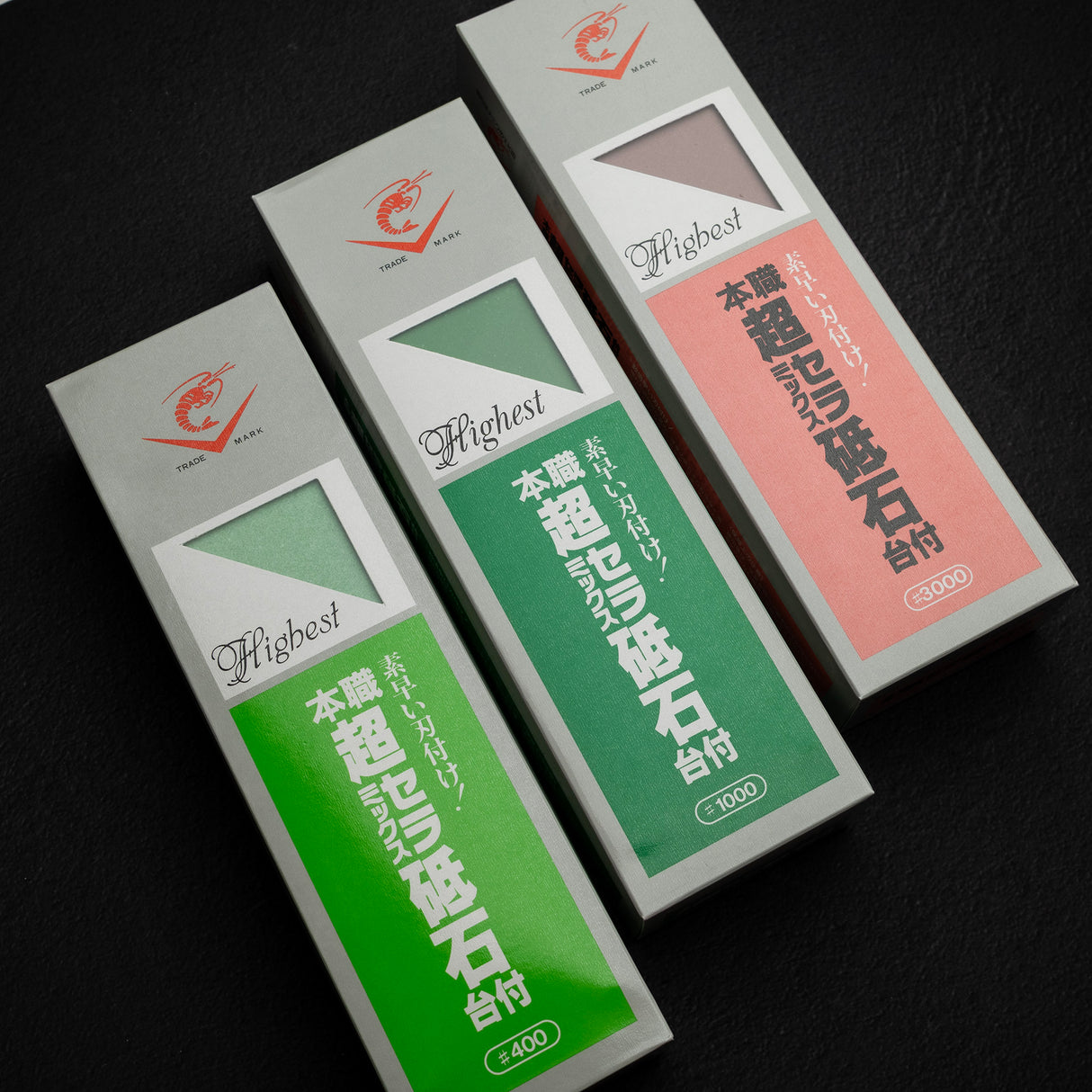 Naniwa Chosera 400 / 1K / 3K 砥石套裝