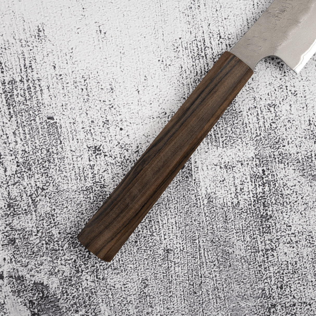 Nigara Aogami (藍色) Super Sakimaru Sujihiki 300mm Tsuchime Black Chacate