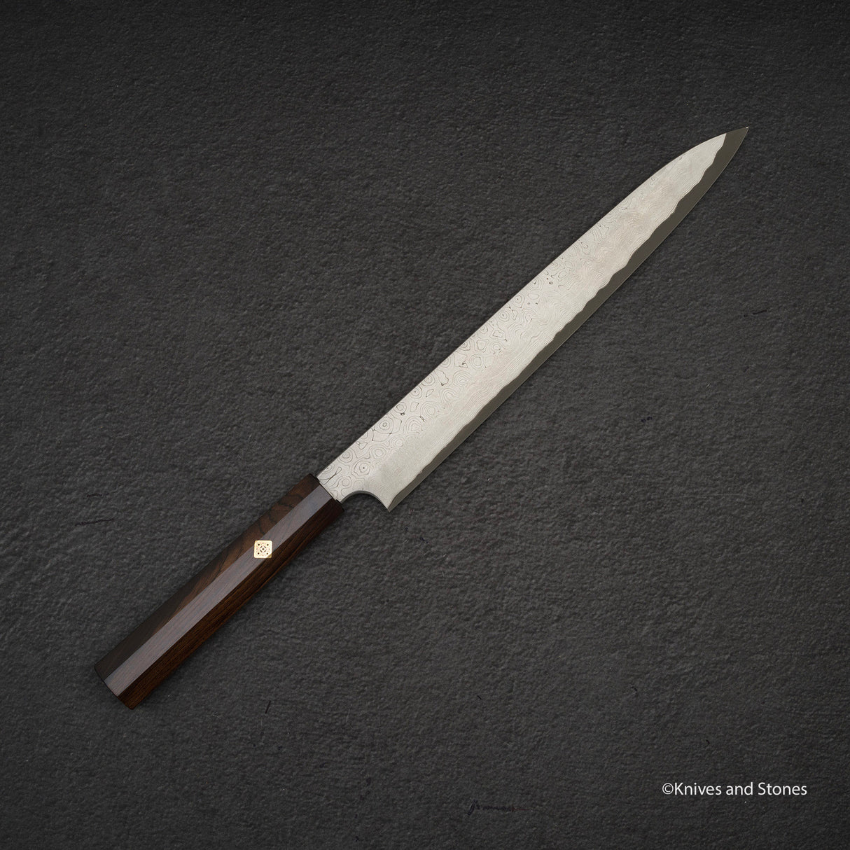 Nigara 暗門黑染藍 2 大馬士革柳葉 270mm