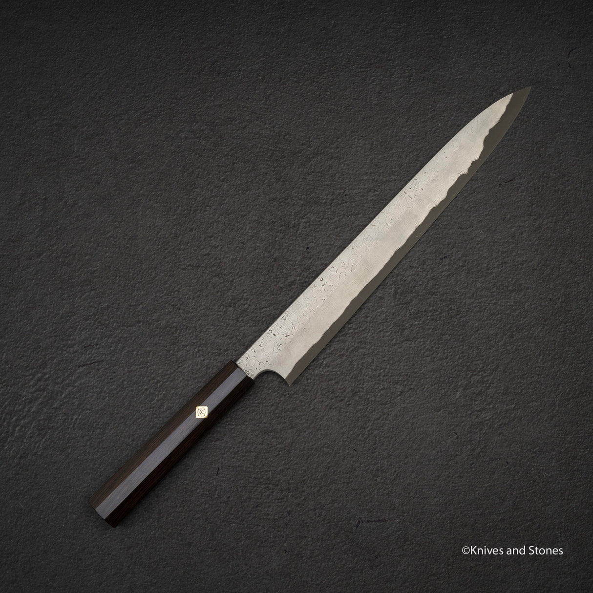 Nigara Anmon 黑染藍 2 大馬士革柳葉 300mm