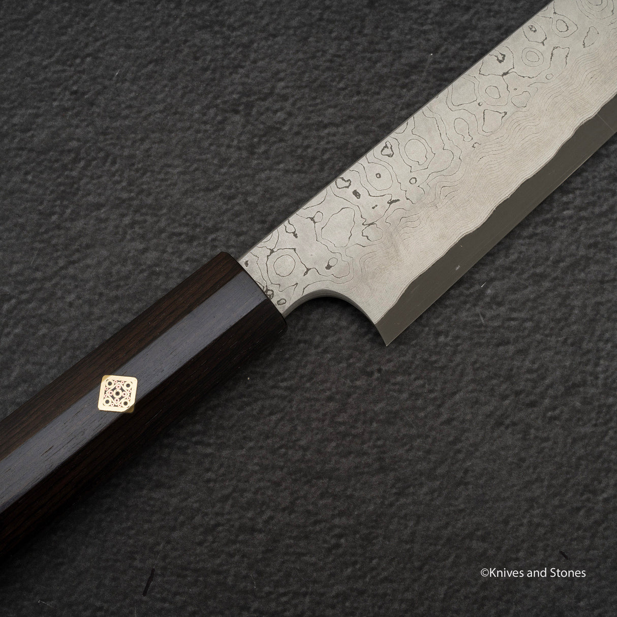 Nigara Anmon 黑染藍 2 大馬士革柳葉 300mm