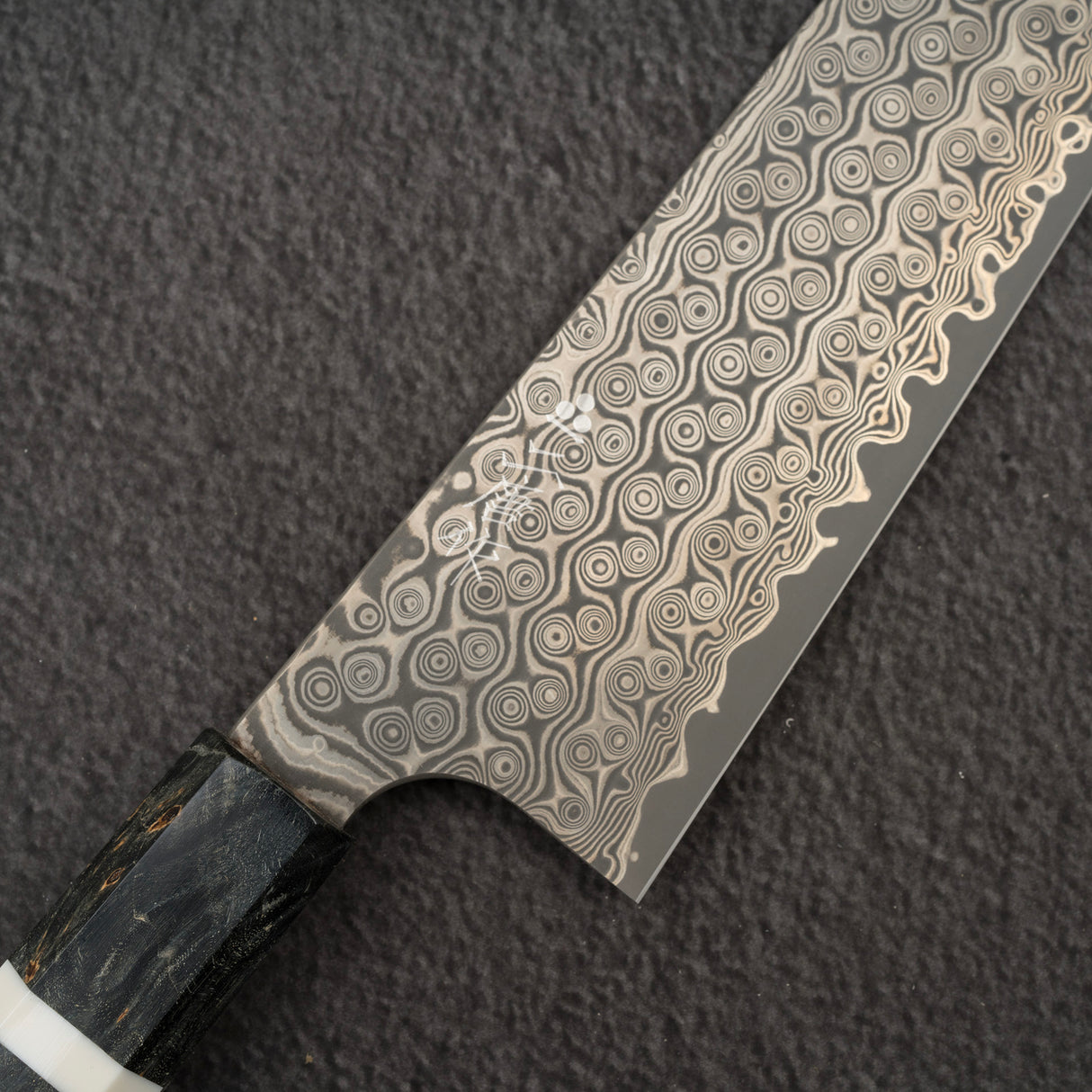 二唐暗紋SG2大馬士革切付牛刀 210mm