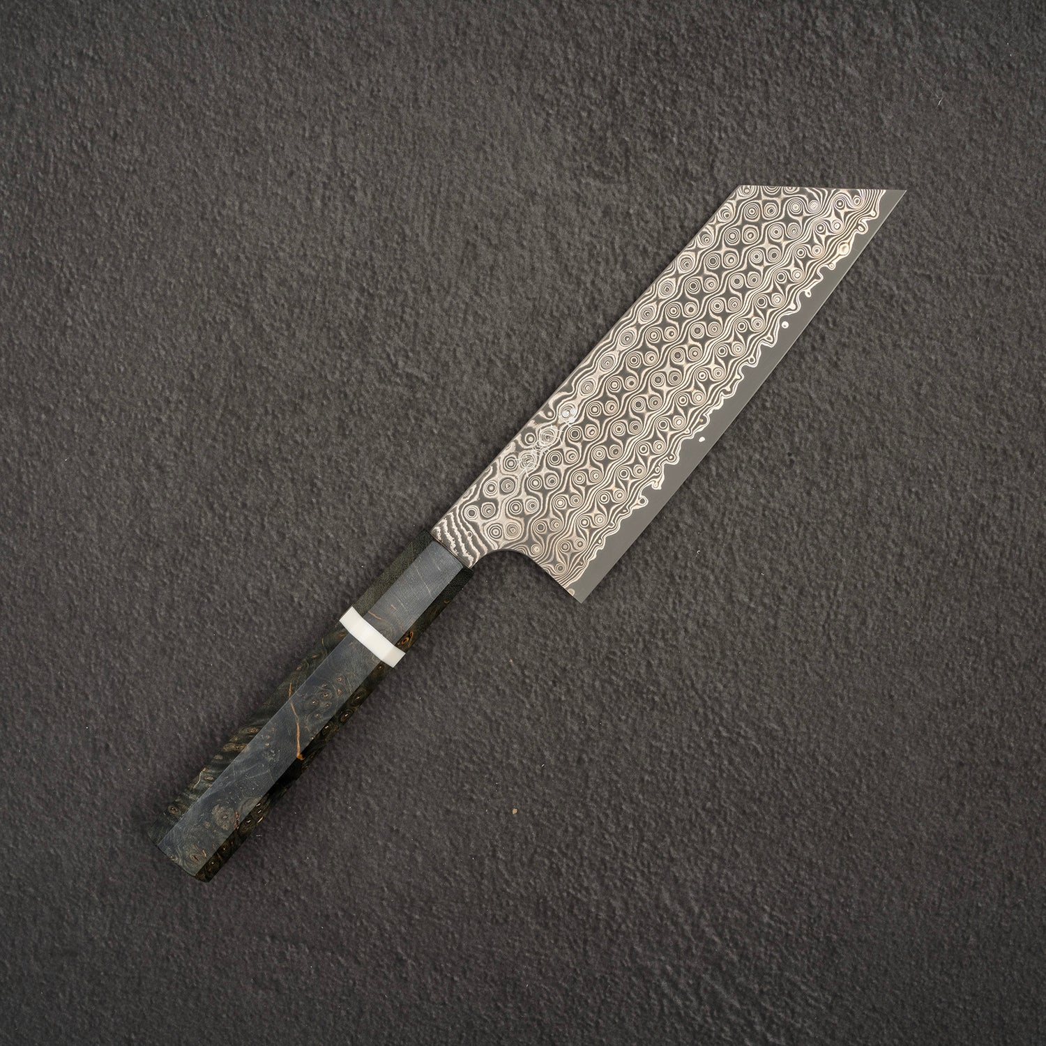 Nigara Anmon (暗紋) SG2 Damascus Nakiri 180mm