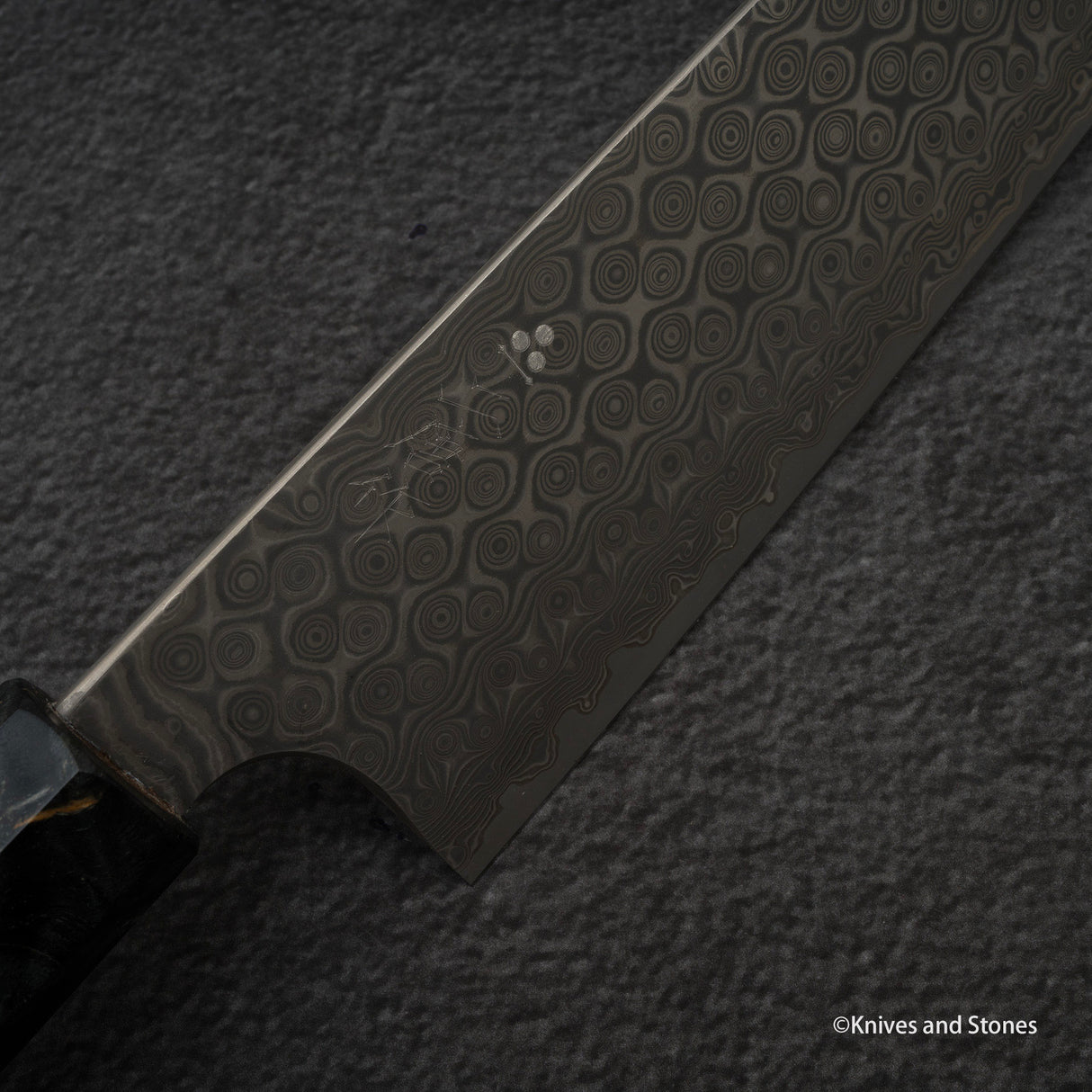 Nigara Anmon SG2 雨滴大馬士革 K-tip Gyuto 240 毫米