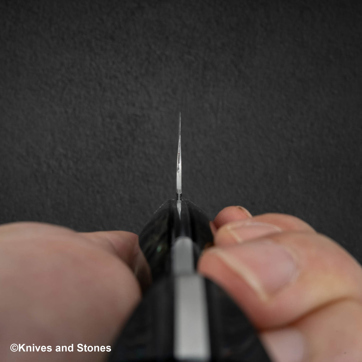 Nigara Anmon(暗紋)SG2 雨滴大馬士革 Gyuto 240 毫米珍珠母貝鑲嵌手柄