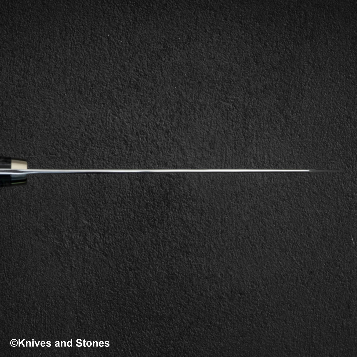 Nigara Anmon(暗紋)SG2 雨滴大馬士革 K 尖 Gyuto 210 毫米珍珠母鑲嵌手柄