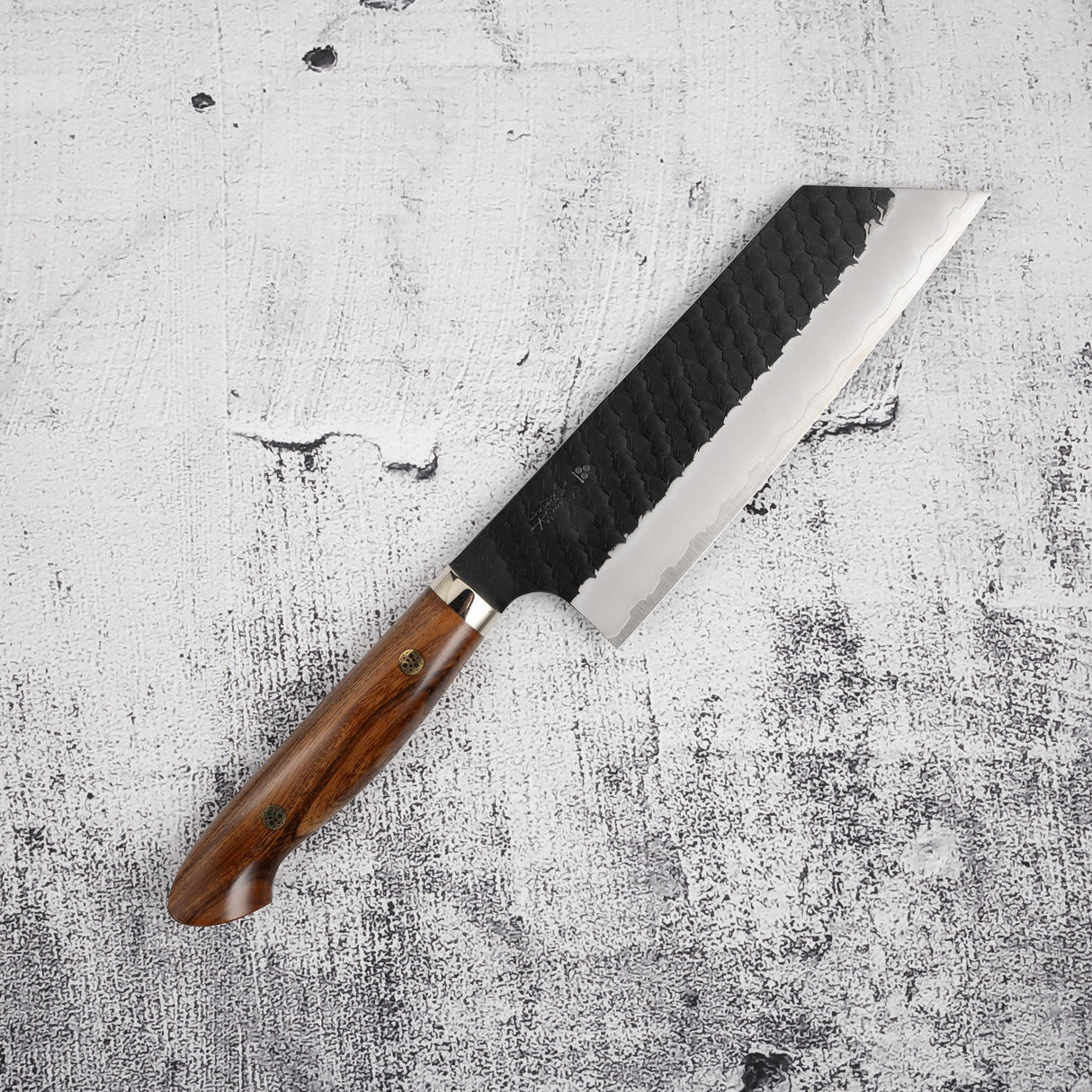 Nigara SG2 鎚目 K 尖端 Nakiri 165mm 黑內西部鐵木