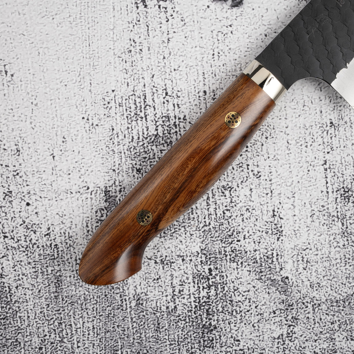 Nigara SG2 鎚目 K 尖端 Nakiri 165mm 黑內西部鐵木