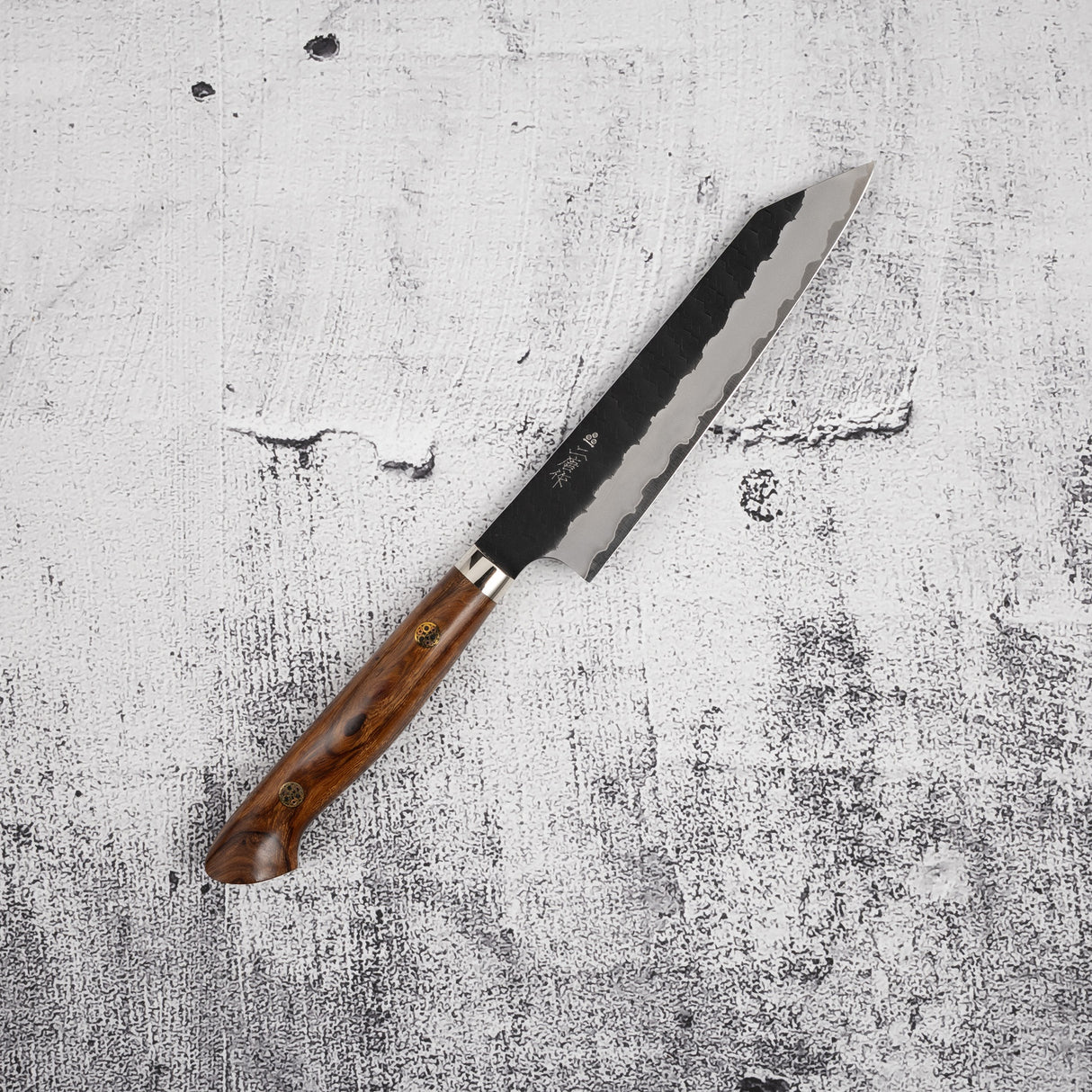 Nigara SG2 Kurouchi K-tip Petty 150mm Tsuchime 西部鐵木