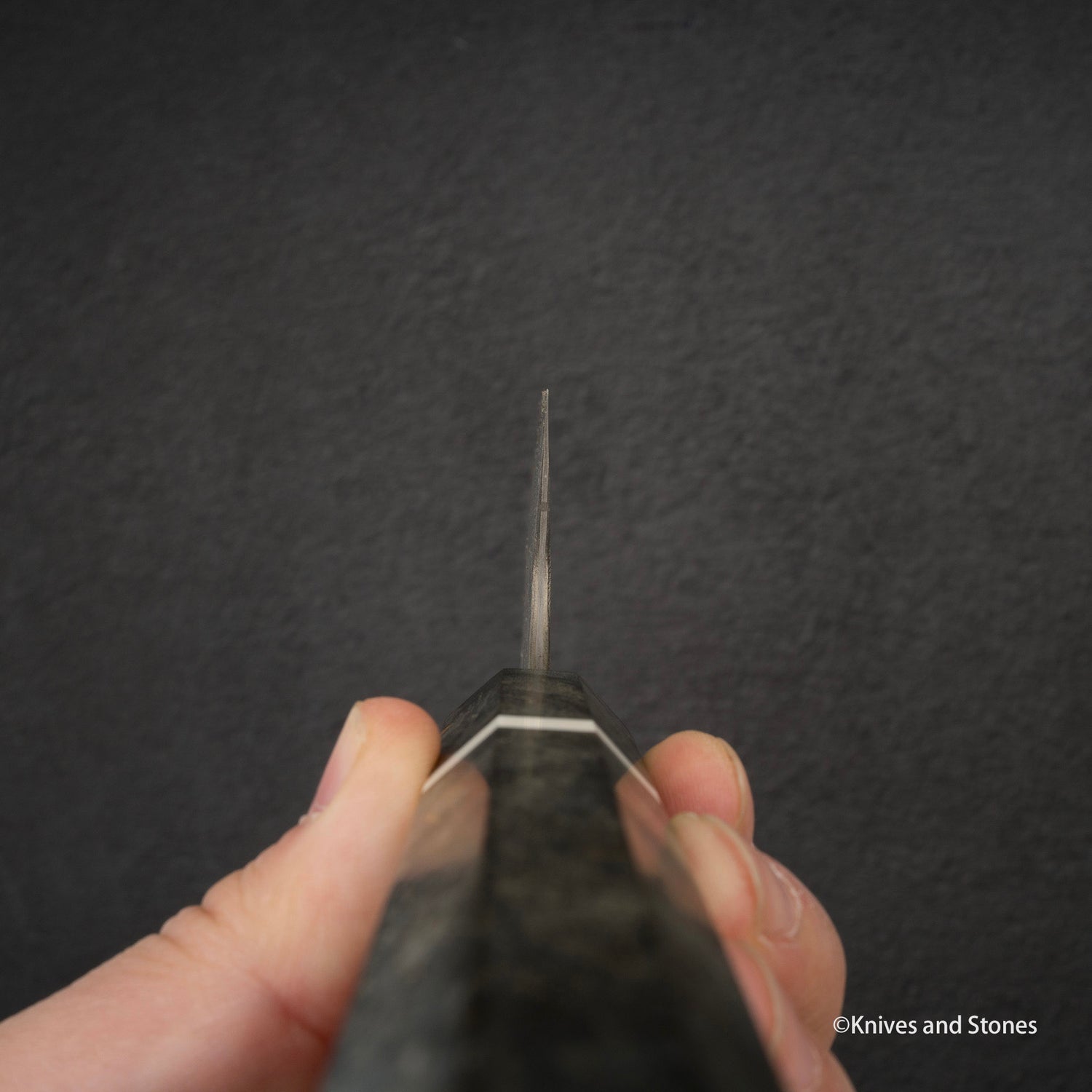 Nigara Ginsan Kurozome Damascus K-tip Gyuto 240mm