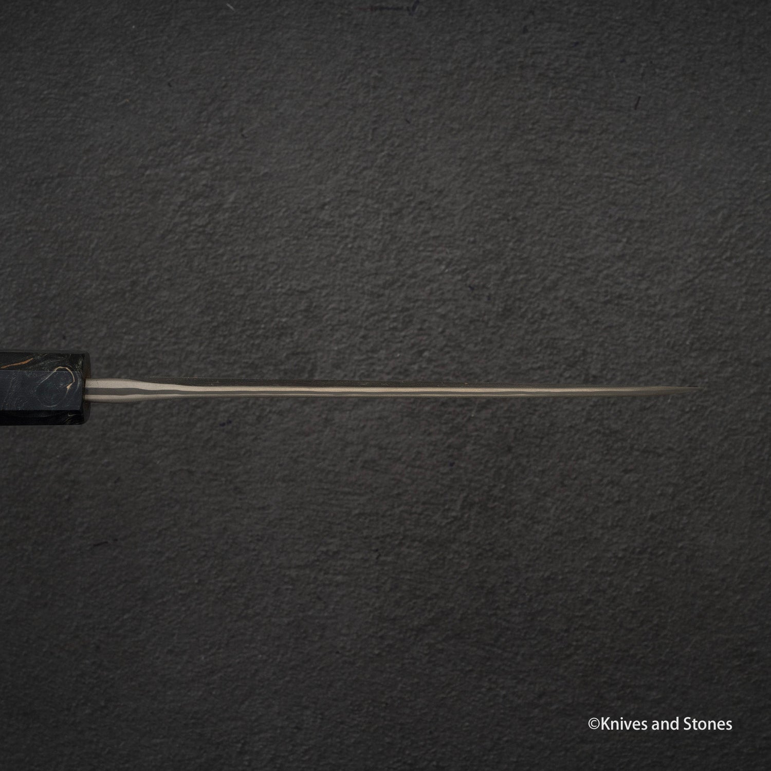 Nigara Ginsan Kurozome Damascus Santoku 170mm