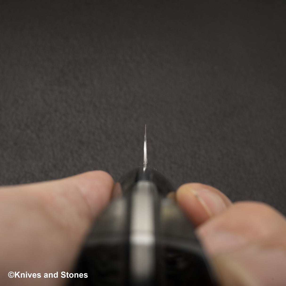 Nigara Anmon (暗紋) SG2 雨滴大馬士革 K 尖 Petty 150 毫米珍珠母鑲嵌手柄