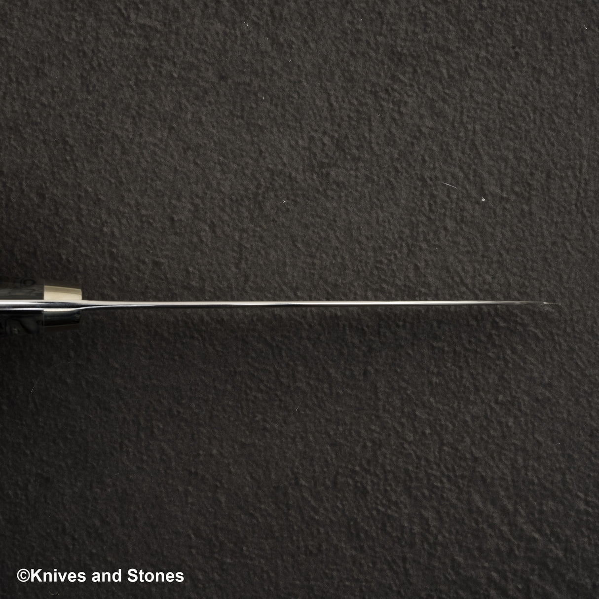 Nigara Anmon (暗紋) SG2 Raindrop Damascus Petty 150mm Mother-of-Pearl Inlay Handle