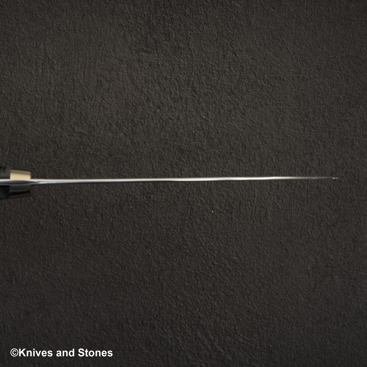 Nigara Anmon(暗紋)SG2 雨滴大馬士革三德 180 毫米珍珠母貝鑲嵌手柄