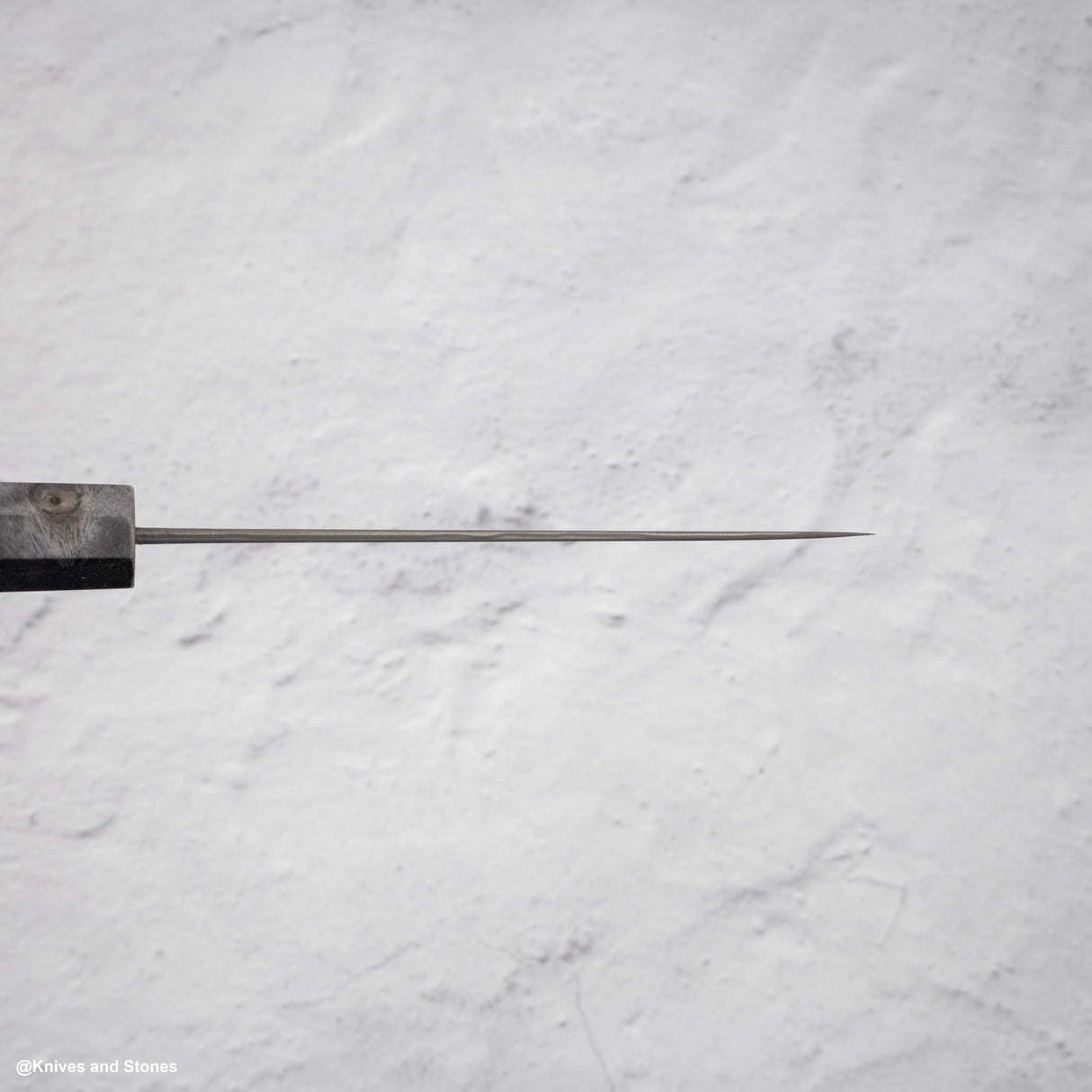 Nigara Anmon SG2 雨滴大馬士革 Petty 120mm 樺木手柄