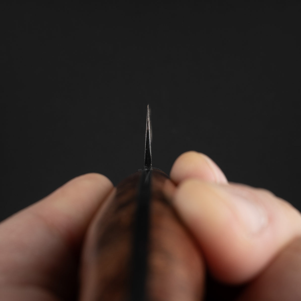 Nigara SG2 K-tip Sujihiki 255mm Tsuchime Kurouchi Amboyna Western