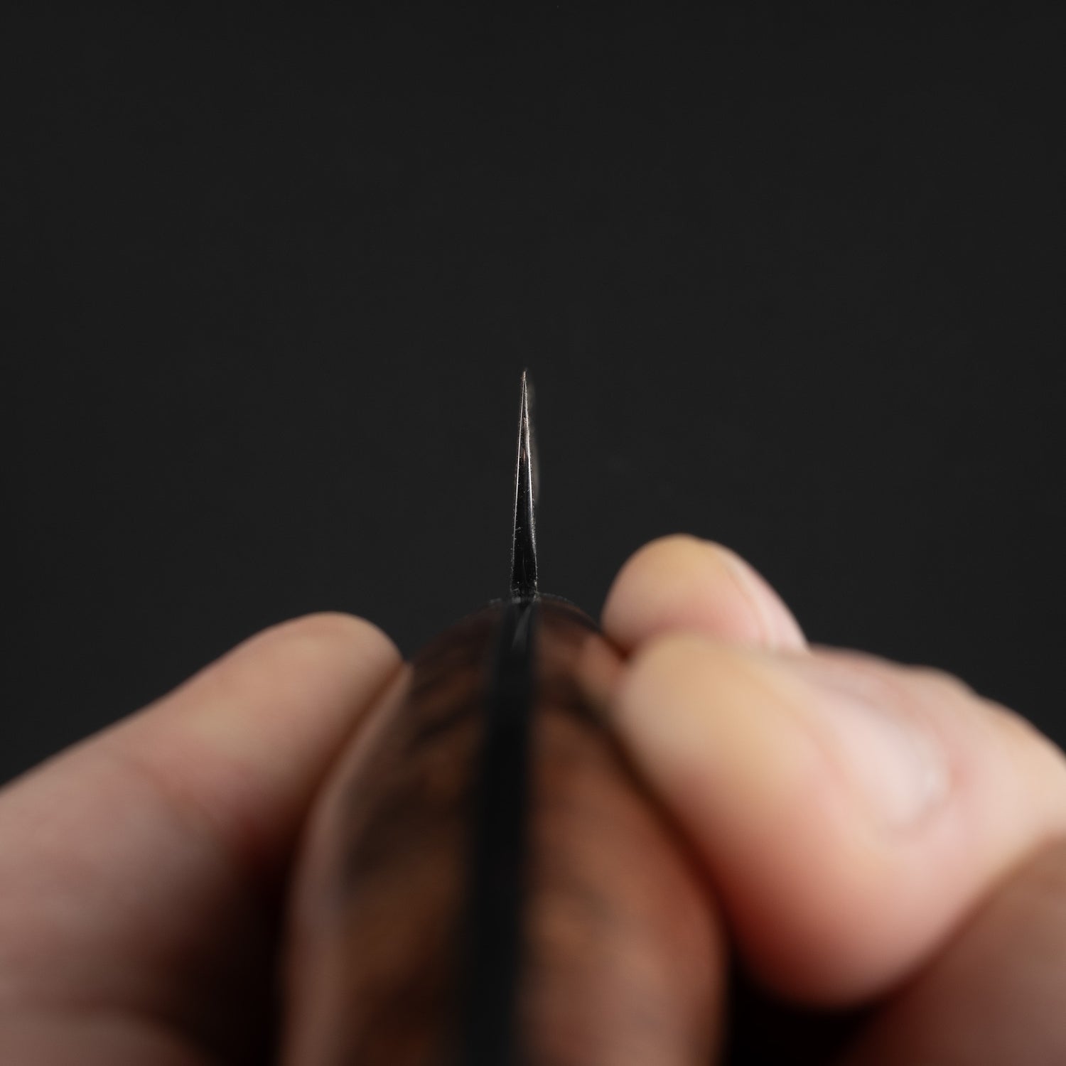 Nigara SG2 K-tip Sujihiki 255mm Tsuchime Kurouchi Amboyna Western