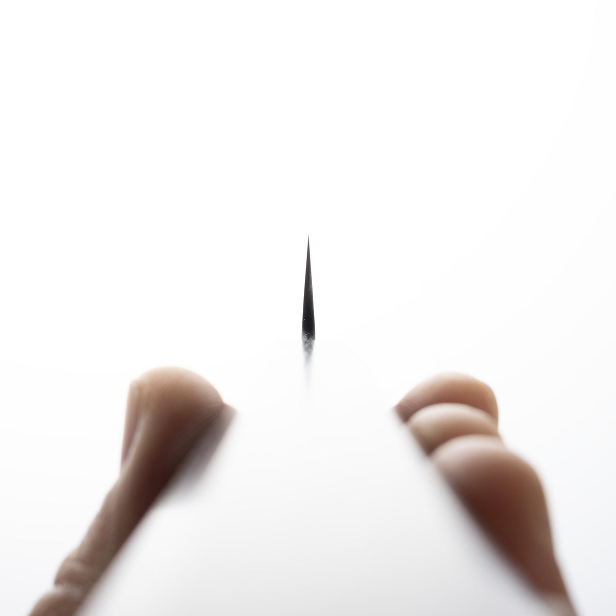 Nigara SG2 KU Butcher 165mm Kurouchi Tsuchme Ebony