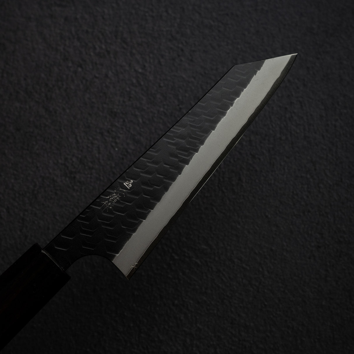 Nigara SG2 KU Double-bevel Honesuki 150mm (Boning Knife) Tsuchime Ebony