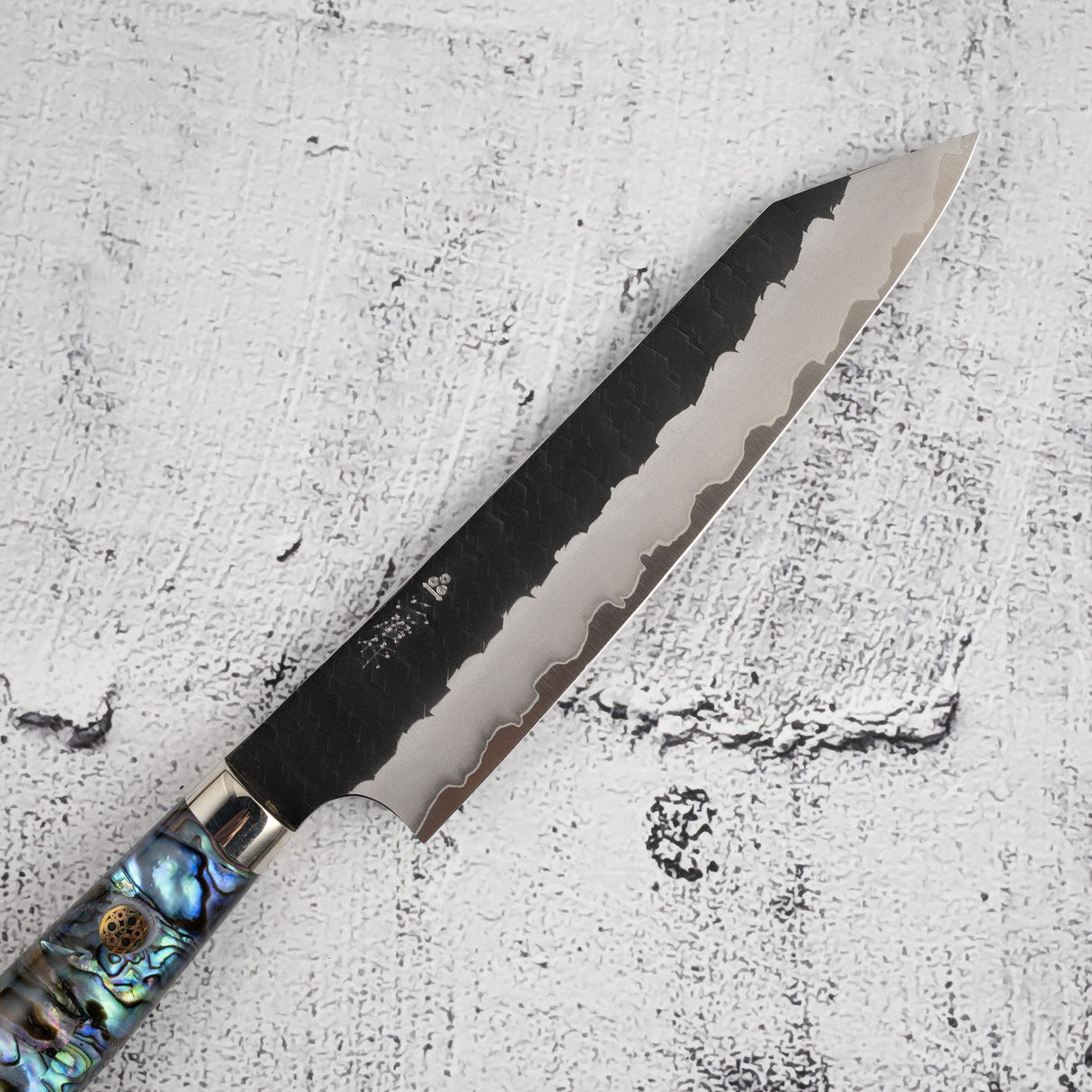 Nigara SG2 K-tip Petty 150mm Tsuchime Kurouchi 西洋珍珠母