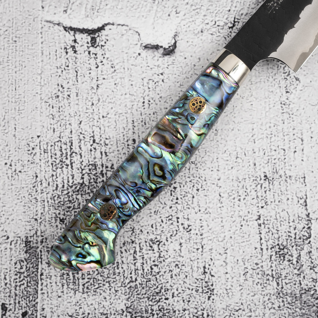 Nigara SG2 K-tip Petty 150mm Tsuchime Kurouchi 西洋珍珠母