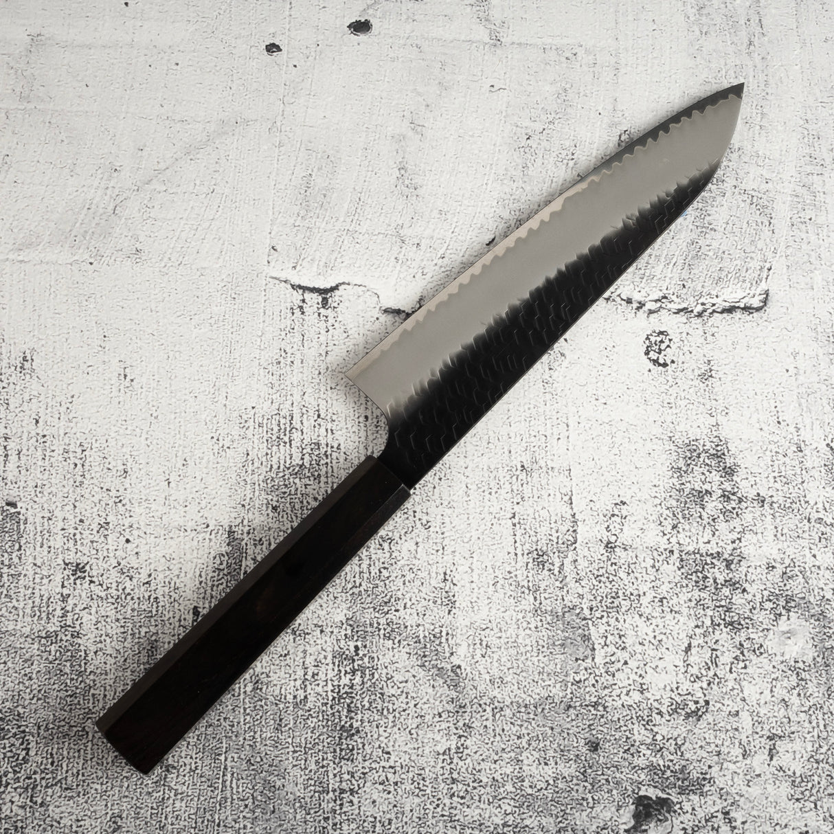 Nigara SG2 Kurouchi Tsuchime Gyuto 210mm