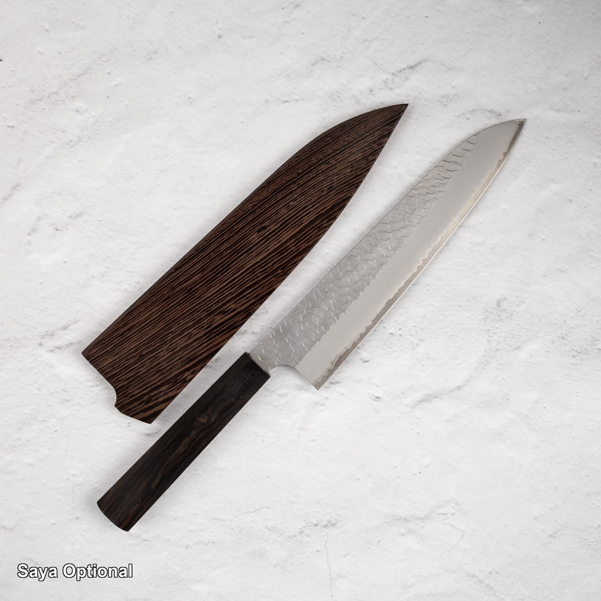 Nigara SG2 Tsuchime Matt Migaki Gyuto 240mm 烏木