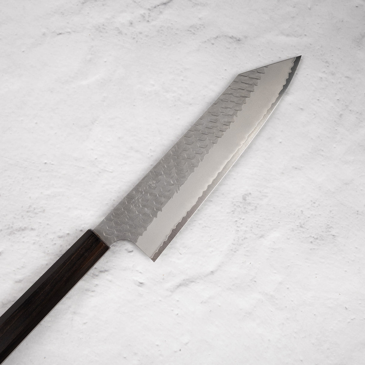 Nigara SG2 Tsuchime Matt Migaki K-tip Gyuto 210mm 烏木