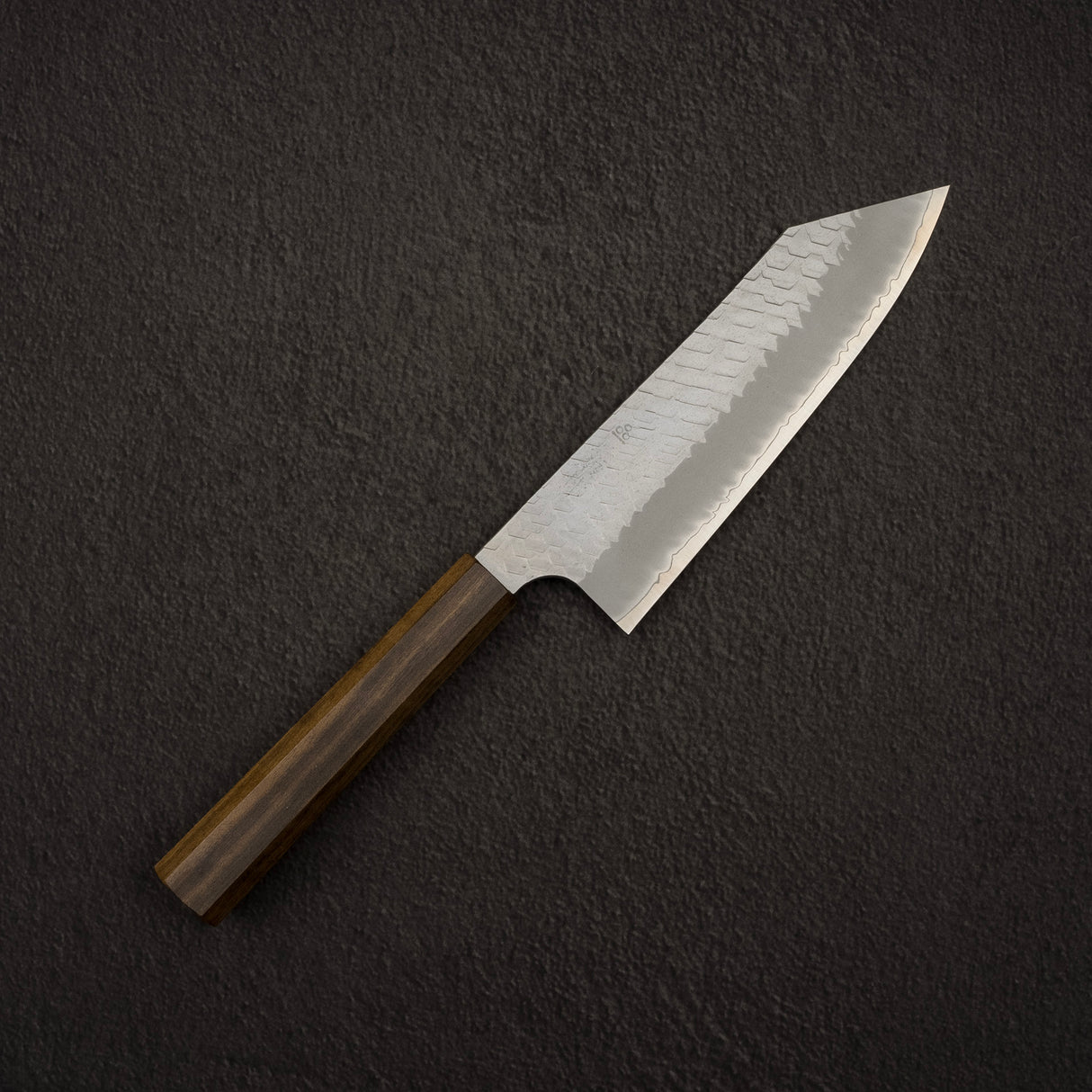 Nigara SG2 Tsuchime Matt Migaki Bunka 180mm 黑色 Chacate