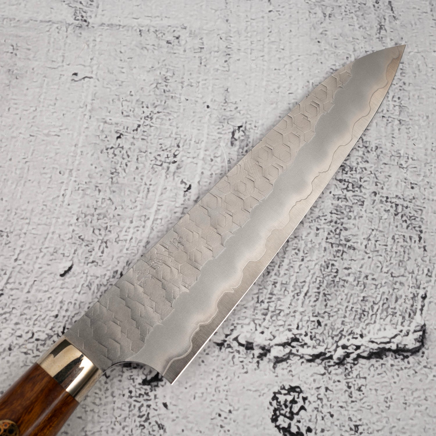 Nigara SG2 Tsuchime Matt Migaki Petty 150mm Western Ironwood