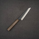 Nigara SG2 Kurouchi Tsuchime Double-bevel Honesuki (Boning knife) 150mm Black Cha