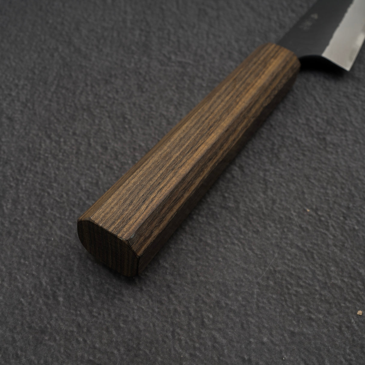 Nigara SG2 Kurouchi Tsuchime 雙斜角 Honesuki(剔骨刀)150mm 黑色 Cha