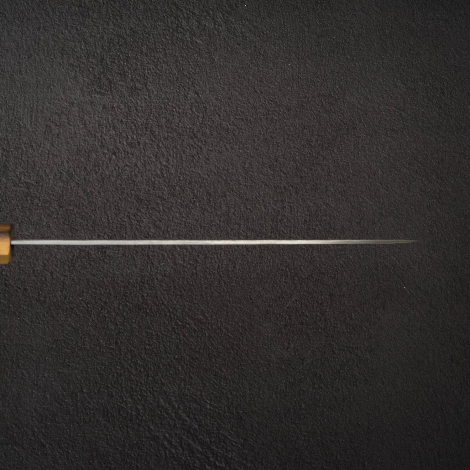 Nigara VG10 Damascus Tsuchime Gyuto 210mm Black Chacate Handle