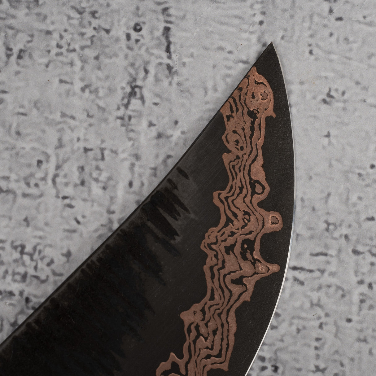 Nigara Yorokobi SLD 銅大馬士革原型 Gyuto 210mm Tsuchime by Hatsukokoro