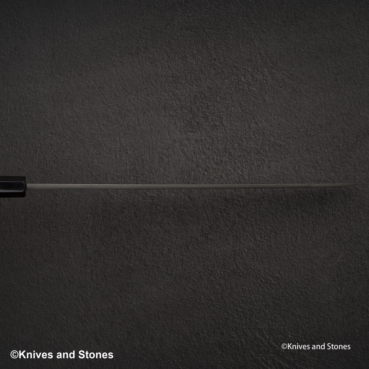 二唐藍二本燒柳刃 330mm 飛燒劍刃文