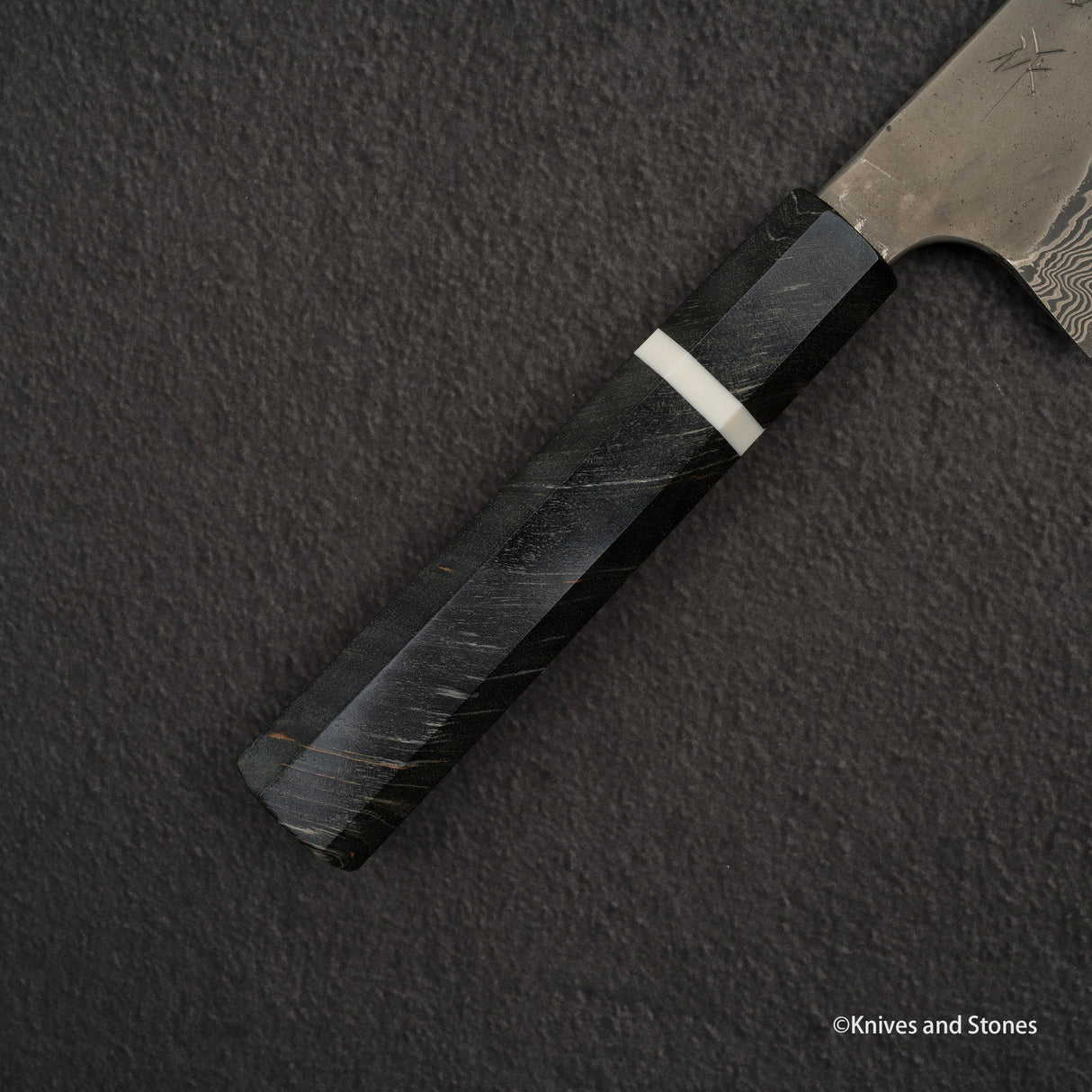 Nigara Ginsan Kurozome Damascus Gyuto 270毫米樺木手柄