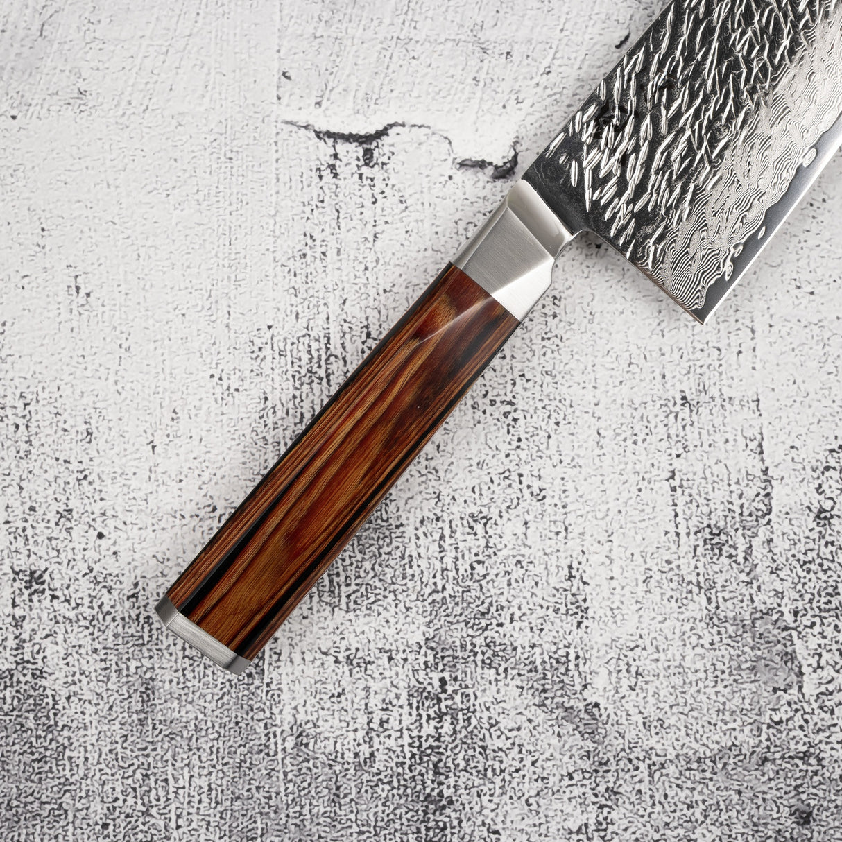 小野涼風 SG2 大馬士革牛刀 210mm 槌目 西式手柄