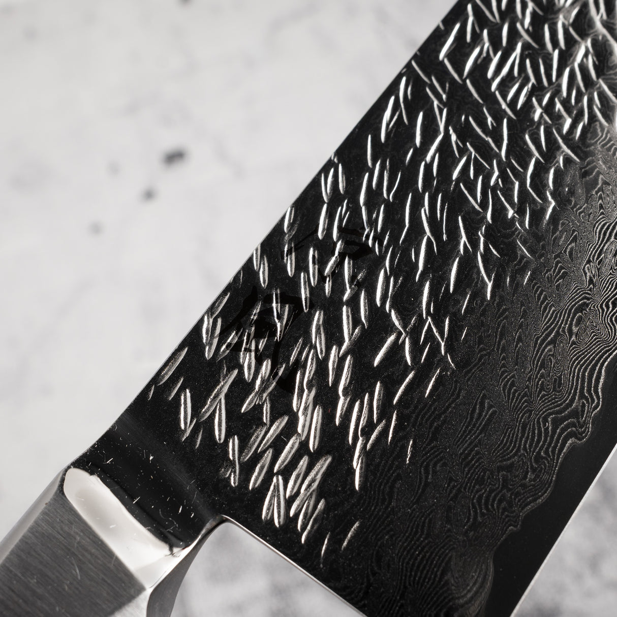 小野涼風 SG2 大馬士革菜切 165mm 槌目