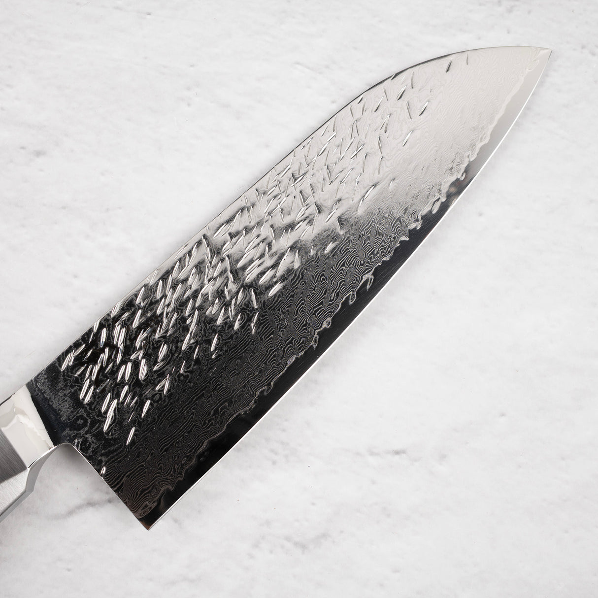 Ono Suzukaze SG2 Tsuchime Damascus Santoku 180mm