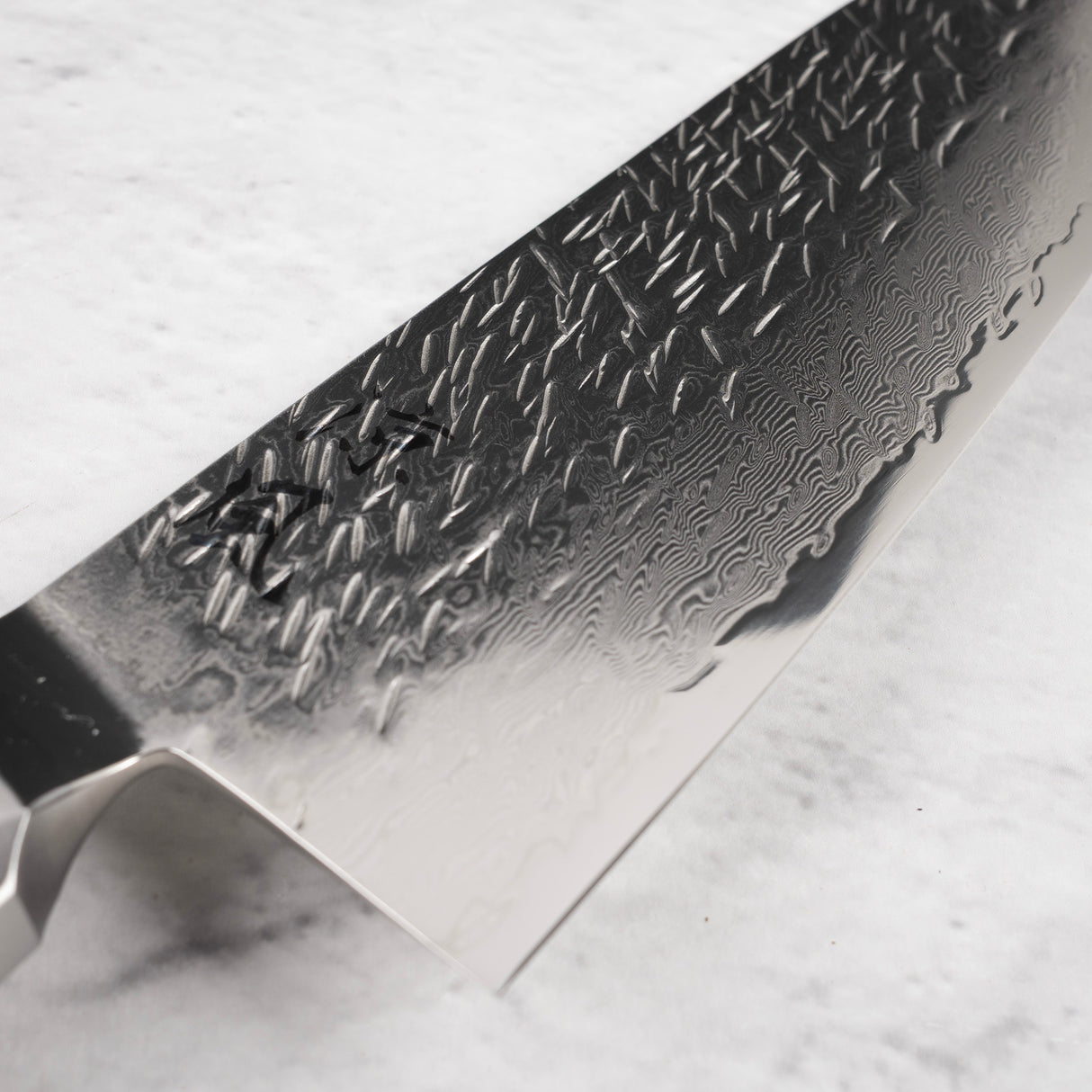 Ono Suzukaze SG2 Tsuchime Damascus Santoku 180mm
