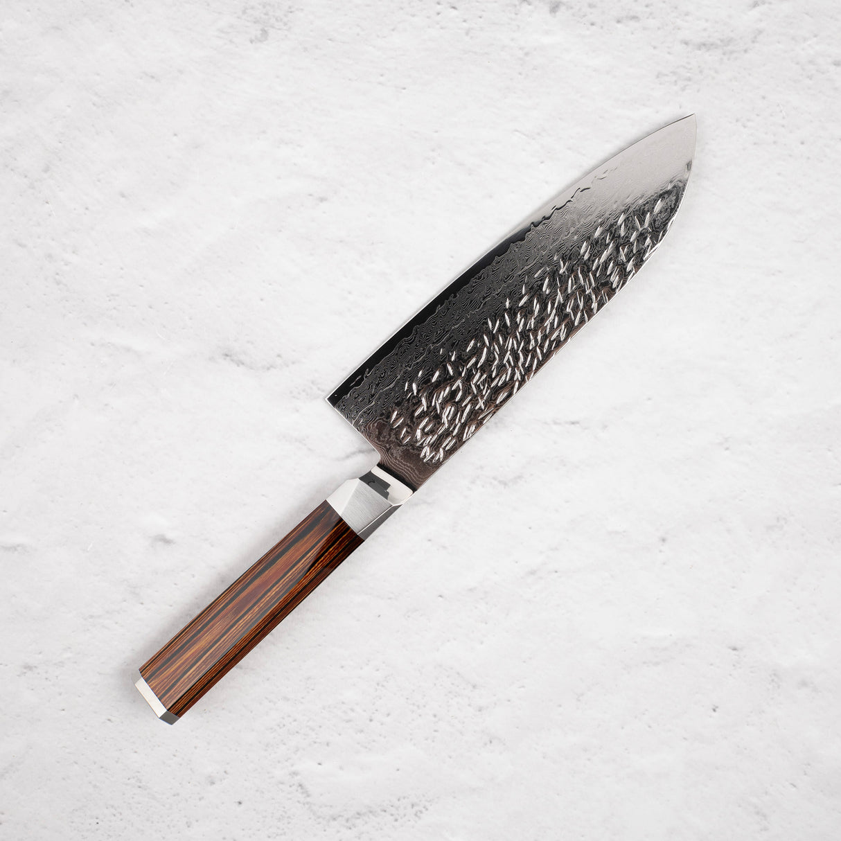 Ono Suzukaze SG2 Tsuchime Damascus Santoku 180mm