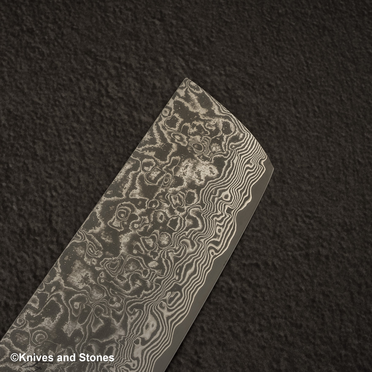 Takeshi Saji SG2 Black Damascus Nakiri 175mm Ironwood