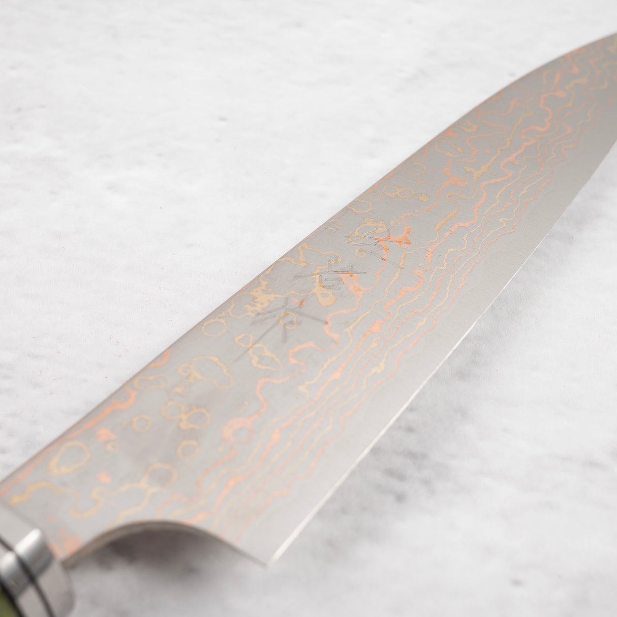 2025財年末特惠:Saji VG10 彩虹大馬士革 Petty 130毫米,帶宇宙漩渦手柄