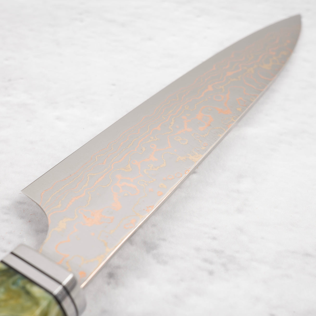 2025財年末特惠:Saji VG10 彩虹大馬士革 Petty 130毫米,帶宇宙漩渦手柄