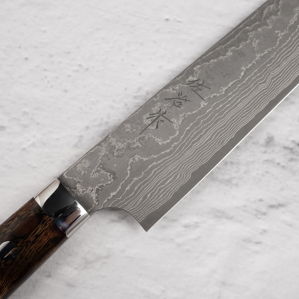 Saji Damascus Sujihiki 270mm VG10 鐵木
