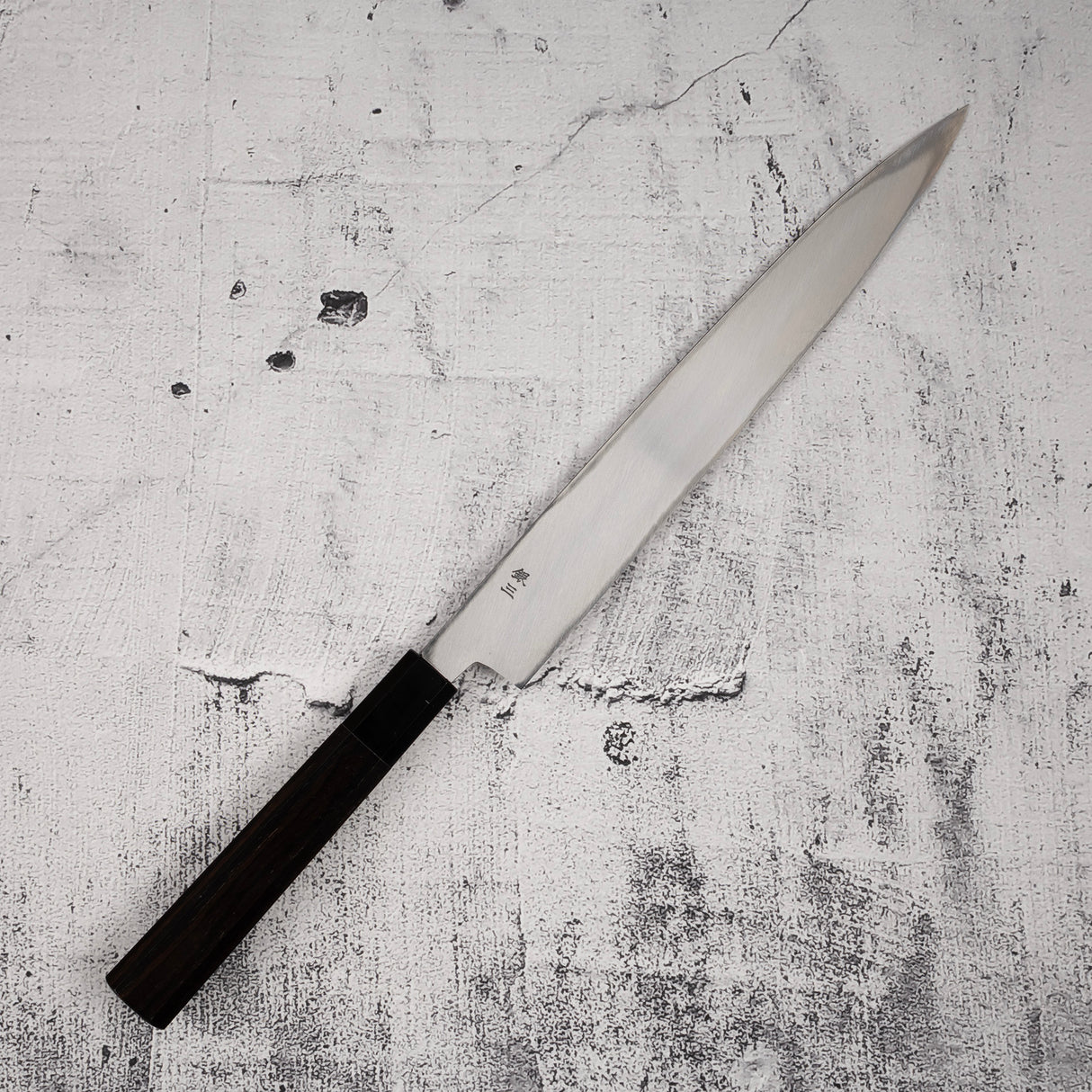 堺孝行 銀丹銀三鋼左手柳刃 270mm 附鞘