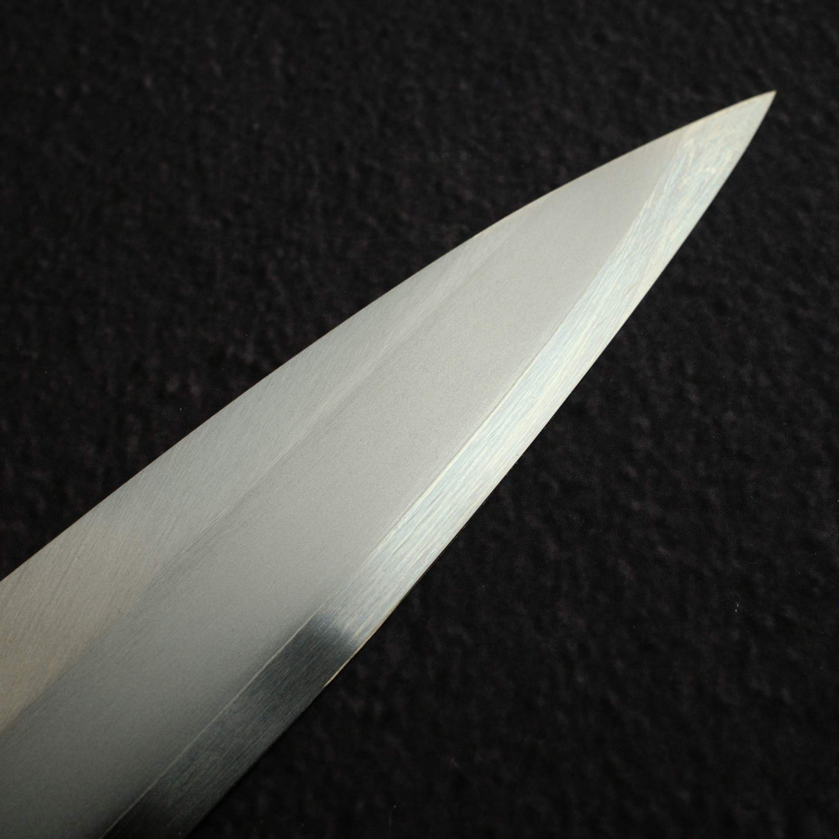 堺孝行銀丹銀三鋼柳刃 270mm,黑檀木柄淺色牛角