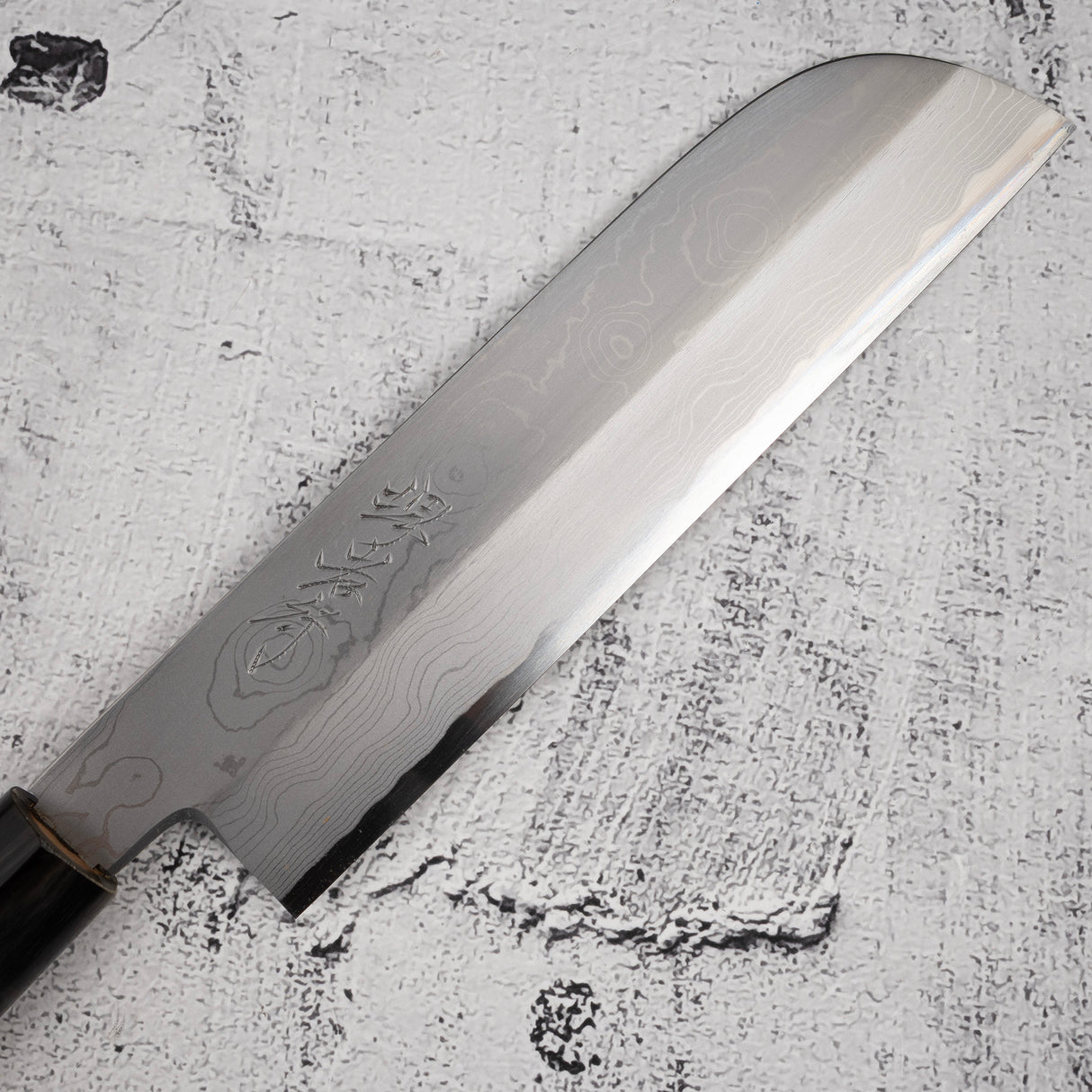 堺孝行 特上白二大馬士革鎌型薄刃 195mm